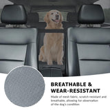 LITTOU Car Dog Barrier Net for Large SUV Trunk 56" More Coverage Car Pet Back Seat Divider with See Through Mesh Cargo Area Gate for Dog (L)