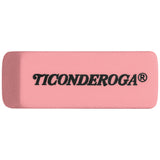 Ticonderoga Wedge Erasers, Pink, 3 Count