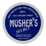 Musher's Secret Pet Paw Protection Wax Moisturizer Invisible Boots Snow (200g.) for Dog Pet Puppy