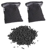 Wave Point 10 lbs (5 lbs x 2) Premium Virgin Activated Carbon Charcoal Pellets in Media Bags for Aquarium Fish Tank Koi Pond Reef Filter Media, Air Filter & AC, Total 10 lbs (2 Bags), 1.9 Gallon