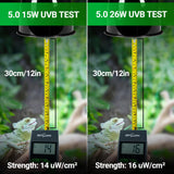 REPTI ZOO UVB Light for Tropical Reptile, 2 Pack 5.0 15W UVA UVB Reptile Light Bulb, UVB Lamp for Crested Gecko Leopard Gecko Frog Toad Snake Chameleon