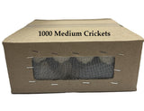 BASSETT'S CRICKET RANCH 1000 Medium (1/2") Banded Crickets