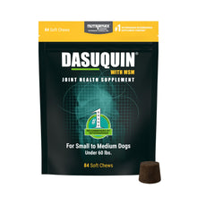Load image into Gallery viewer, Nutramax Dasuquin for Small to Medium Dogs, Joint Health Supplement, Contains Glucosamine for Dogs, Plus Chondroitin, ASU, MSM and More, Supports Healthy Joints, Soft Chews, 84 Count
