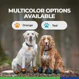 Healers Urban Walker III- Dog Boots for Paw Protection, Waterproof, Non Slip Rubber Sole, Pet Booties, 1-Pair