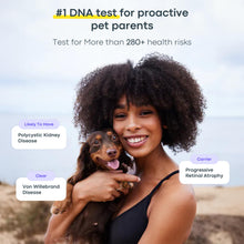 Load image into Gallery viewer, Basepaws Dog DNA Testing Kit - 330+ Breeds, 280+ Health Risks, and 30+ Traits - Comprehensive Mixed Breed Identification, Pet DNA Test kit, Canine Genetic Ancestry and Heritage

