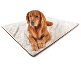 PupProtector Waterproof Throw Blanket for Dogs and Cats, Pet Blanket Cover for Couches, Sofas, Beds, Car Seats, Furniture, Calming Soft Faux Fur, Short White, Original (60" L x 50" W)