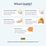 Pawfy Calming Chews for Dogs | Natural Dog Calming Chews - Supports Relaxation and Calm Behavior | Helps with Thunder, Separation, Chewing & Barking | Soothing Aid for Fireworks - 30 Turkey Treats