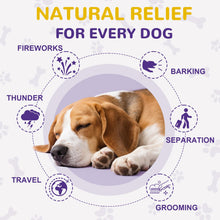 Load image into Gallery viewer, Melatonin for Dogs, Dog Melatonin Calming Chews for Small and Large Dogs - Natural Sleep Aid for Anxiety Stress Relief - Puppy Sleeping Pills - Thunder, Separation, Barking, 3mg, 120ct
