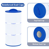 Cryspool® 08010 Filter Compatible with Caldera Utopia 73722,1039607, C-8399, PCD100W, FC-3965, 100 Sq. Ft Spa Filter Cartridge, 1 Pack