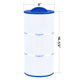 Cryspool® 08010 Filter Compatible with Caldera Utopia 73722,1039607, C-8399, PCD100W, FC-3965, 100 Sq. Ft Spa Filter Cartridge, 1 Pack
