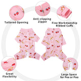 Dog Surgery Recovery Suit, Dog Onesie for Surgery Female Male Dogs, Dogs Pajamas Long Sleeve, Small Dogs Onesie, Abdominal Wound Bandages Surgical Suit, Cat Recovery Suit for Shedding Skin Disease