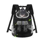 Dog Carrier Backpack Pet Puppy Carrier Front Pack Breathable Head Out Design with Reflective Safe Dog Backpack Carrier for Small Medium Dogs Cats Rabbits