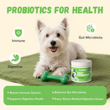 Furrolika Probiotics for Dogs – Supplements for Gut Health, Digestive Support, Immune Support & Diarrhea Relief – Beef Flavor Dog Probiotic Soft Chews
