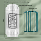 Bug Zapper Indoor, 4 Pack Electronic Mosquito Zapper Indoor Mosquito Killer Lamp with UV Light Attractant, Plug in Fruit Fly Traps Indoor for Home, Living Room, Office Pest Control