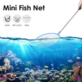 Turtle Tank with Multi-Function Areas, Easy Assembly, Ideal for Small Turtles & Reptiles, Includes Plastic Tree & Fishing Net