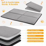 BONTHEE Back Seat Extender for Dogs,Hard Bottom Dog Car Seat Cover for Back Seat Holds 400lbs,Waterproof Anti-Scratch PU Leather Backseat Extender for Dogs,Dog Hammock for Car SUV Truck