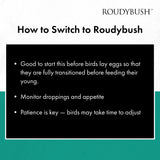 RoudyBush Senior Bird Diet, Small, 44-Ounce, Yellow, 2.75 Pound (Pack of 1)