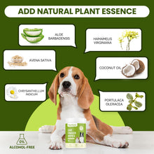 Load image into Gallery viewer, Ear Finger Wipes for Dogs &amp; Cats, Thicker Dog Ear Cleaner Wipes, Natural Relief Cat Ear Cleaner Dog, Pet Health Supplies for Dog Small Animal Cat, Aloe Scent Deodorizing - 50 Count
