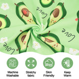 XPUDAC 2 Pack Dog Pajamas for Large Breeds, 4-Way Stretch Soft Dog Onesie Lightweight Warm Pet Clothes Jammies for Large Breeds Dinosaur Avocado Print, 4XL