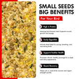 Morning Bird Miracle Meal 1.5 lbs – Soft Food for Birds with Vitamins & Supplements – Packed with Protein, Minerals & Amino Energy – Promotes Strong Feathers, Breeding & Overall Wellness