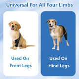 Nylvian Dog Knee Brace for Torn Acl Hind Leg - Adjustable Stabilizing Support for Ccl Injury, Luxating Patella, Hind Leg Pain & Arthritis - Rear Leg Limp Support