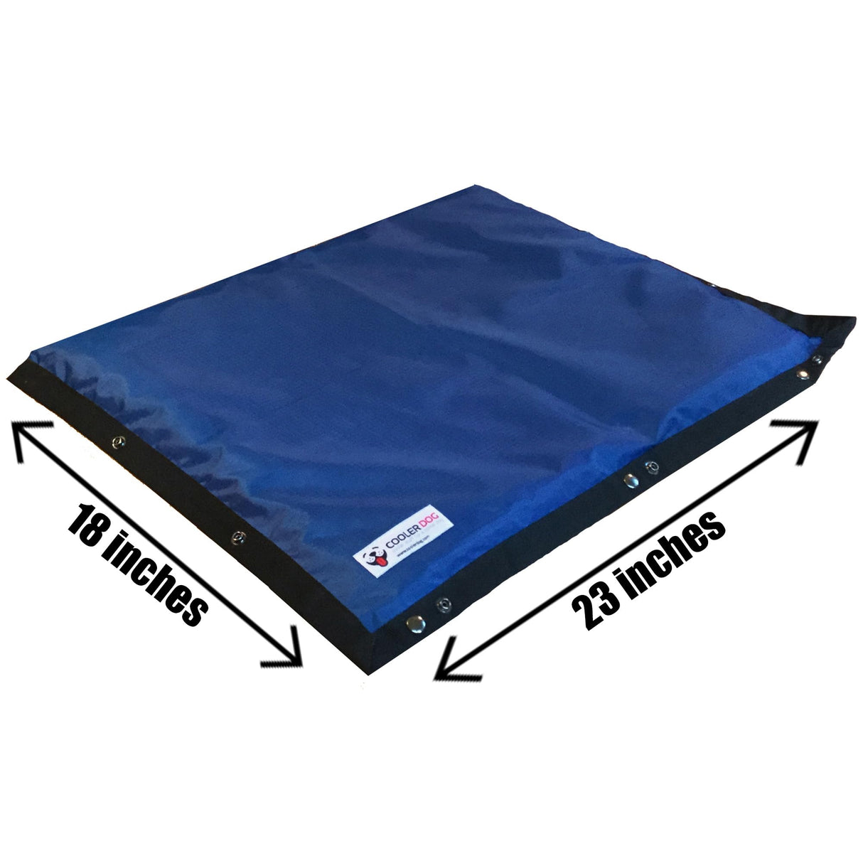 CoolerDog Hydro Cooling Mat for Dogs – Dog Cooling Mat & Cooling Pad for Hot Weather – Triple Layer Cooling with Ice Sheet & Water Cushion (Small/Medium 23" x 18")