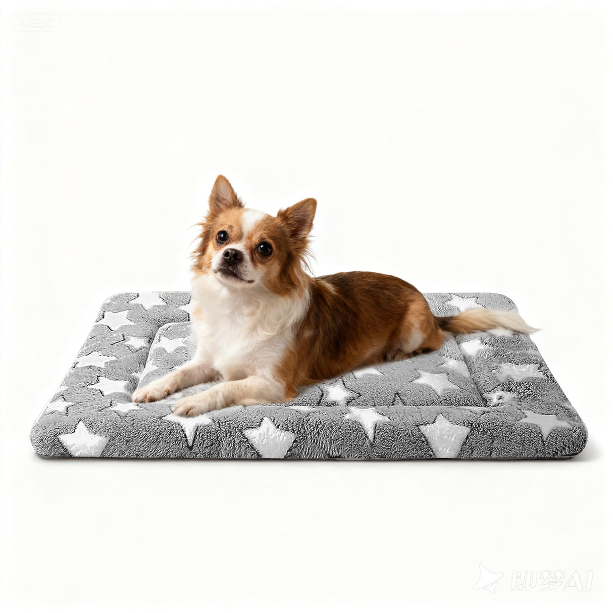 pobopobo Dog Bed Mat, Reversible Crate Pads for Small/Medium/Large Dogs & Cats Sleeping, Portable & Soft, Dog Beds Crate Pad M(30"*20"*1.5")