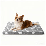 pobopobo Dog Bed Mat, Reversible Crate Pads for Small/Medium/Large Dogs & Cats Sleeping, Portable & Soft, Dog Beds Crate Pad M(30"*20"*1.5")