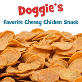 Chip's Naturals Doggie Chicken Chips Large 15 oz All Natural High Protein Low Calorie Healthy Dog Treats, Grain Free Gluten Free USDA Inspected & Approved Chicken Treat for Dogs, Pet Supplies