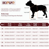 IKIPUKO Dog Suspenders Boots, Winter Snow Shoes for Large Dogs, Waterproof Dog Boots for Rain Mud, Anti-Slip Stay-On for Active Dogs, Adjustable Reflective Paw Protector for Walking Hiking, 2XL Orange