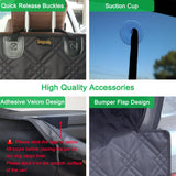 snugcubby Cargo Liner for Dogs 55"x91" Dog Rear Cargo Liner for SUV Cargo Mats for Back Car Trunk Mat for SUV Dog Trunk Cover with Side Walls
