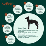 Kuoser Dog Life Jacket with Rescue Handle, High Flotation Dogs Swim Vest with Reflective Strips,Adjustable Dog Life Vest for Swimming, Boating, Pool&Beach, Doggy Lifejacket for Small Medium Large Dogs