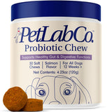 PetLab Co. Probiotics for Dogs, Support Gut Health, Occasional Diarrhea, Digestive Health & Seasonal Allergies - Salmon Flavor - Packaging May Vary - 30 Soft Chews