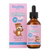 Healthy Petz Premium Liquid Collagen for Dogs - Skin & Coat Supplement with Hyaluronic Acid & Biotin, Supports Joint Health, Mobility & Hydration for All Dogs, Bacon Flavor - 2 fl oz (1)