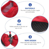 Toddmomy 12Pcs Dog Shoes Anti-Slip Sole Dog Boots & Paw Protector for Small Medium Pet Rainy Days Outdoor Use Keeps Paws Dry Warm