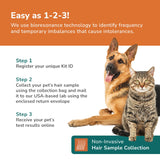 TotalVet Dog Allergy +1000 Food & Nutritional Sensitivity Test, Pet Intolerance Kit at Home — Advanced Complement to DNA Tests for Complete Pet Wellness