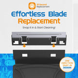 Flipper Max Aquarium Algae Remover for Fish Tank Cleaner Replacement Blades, Pack of 2 - Glass Scraper Blades for Cleaning Kits - Water Cleaning Accessory