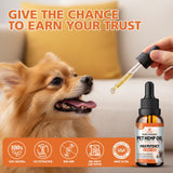 Organic Неmp Oil for Dogs Cats (2-Pack), Supports Hip Joint Health, Rеlaxation & Slеep, Pet Calming Drops, Dog Anxiеty Relief & Strеss & Pаin Rеlief for Dogs