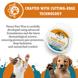 Petsus Dog Paw Balm – Lick-Safe Wax & Moisturizer for Dry, Cracked Pads, Nose & Snout – Natural Protection for Winter & Hot Pavement with Dead Sea Minerals, Shea Butter, Coconut Oil – 1.75 oz