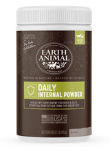 Earth Animal Apothecary Natural Flea & Tick - Daily Internal Powder Supplement for Dogs & Cats - 1 lb