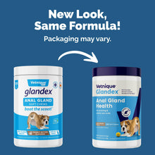 Load image into Gallery viewer, Vetnique Glandex Anal Gland Soft Chew Treats with Pumpkin for Dogs Digestive Enzymes, Probiotics Fiber Supplement for Dogs Boot The Scoot (Peanut Butter Chews, 120 Count)
