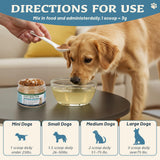 Yeast Infection Treatment for Dogs Supports Healthy Skin, Ears & Paws – Natural Dog Yeast Infection Treatmen Supplement Soothing Irritation & Itching - 60 Days Large Supply Gentle Dog Yeast Relief