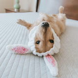 Zoo Snoods Bunny Costume - Knit Easter Dog Snood Ear Wrap for Pets, Warm Neck Cover for Halloween and Winter (Medium)