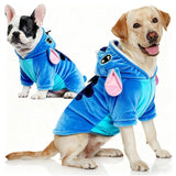 Dog Costume, Gmayoo Funny Pet Cosplay Outfit Party Dress Up Dog Hoodies Clothes for Large Medium and Small Dogs Halloween Christmas Winter