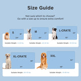 Bedsure Cooling Mat for Small Dogs - Q-Max>0.4 Thin Breathable Crate Pad Indoor for Puppy and Cat with Chill Cool Fiber and Non-Slip Bottom，Portable Washable Kennel Mat in Outdoor Summer, 24x18, Grey