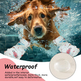 Disposable Dog Booties for Dogs Cats Paw Protector,Waterproof and Breathable with Adjustable Bandage,32Pcs Pet Booties for Small Medium Large Dogs Indoor & Outdoor Use(L,Paw Width:2.57~3.15inches)