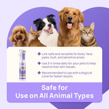 HICC PET Hot Spot Treatment Spray for Dogs & Cats, 2X Strength for Dog Wound Care, Dog Itch Relief Spray for Alleviate Dry Itchy Skin, Allergies, Inflammation, Dog Skin Irritation Treatment, 10 fl oz