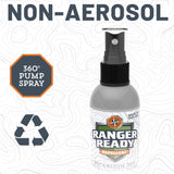 Ranger Ready Picaridin 20% Tick & Insect Repellent, Ranger Orange Scent Deet-Free Bug Spray, Travel Size 3.4 Oz. (Pack of 2)