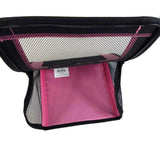 Perfect Petzzz Tote for Lifelike Stuffed Interactive Pet Dogs and Cats, Nylon and Mesh Toy Carrier for Pet Animals, Zippered Carrying Case Accessory (Pink)