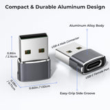 USB to USB C Adapter,USBC Female to USB A Male Adapter,Type C Converter Charger for iPhone 17 17e Pro Max,16 15,Apple Watch iWatch S11 S10 SE,AirPods 3,iPad mini Air,Samsung Galaxy S25 S26